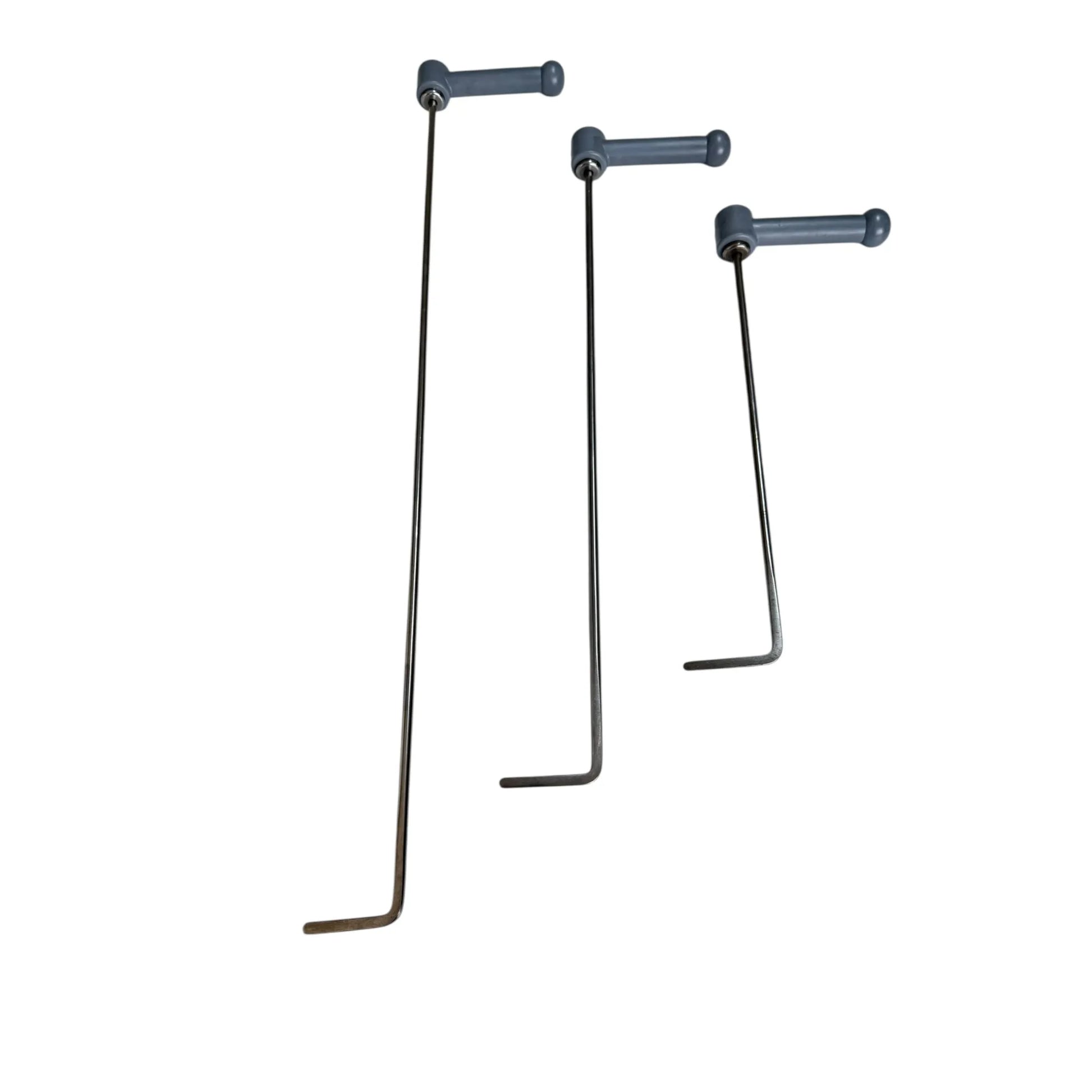 Kaunas Edition Ensemble de Tiges PDR 3 Pièces avec Poignée à Cliquet (Mi-Longueur)