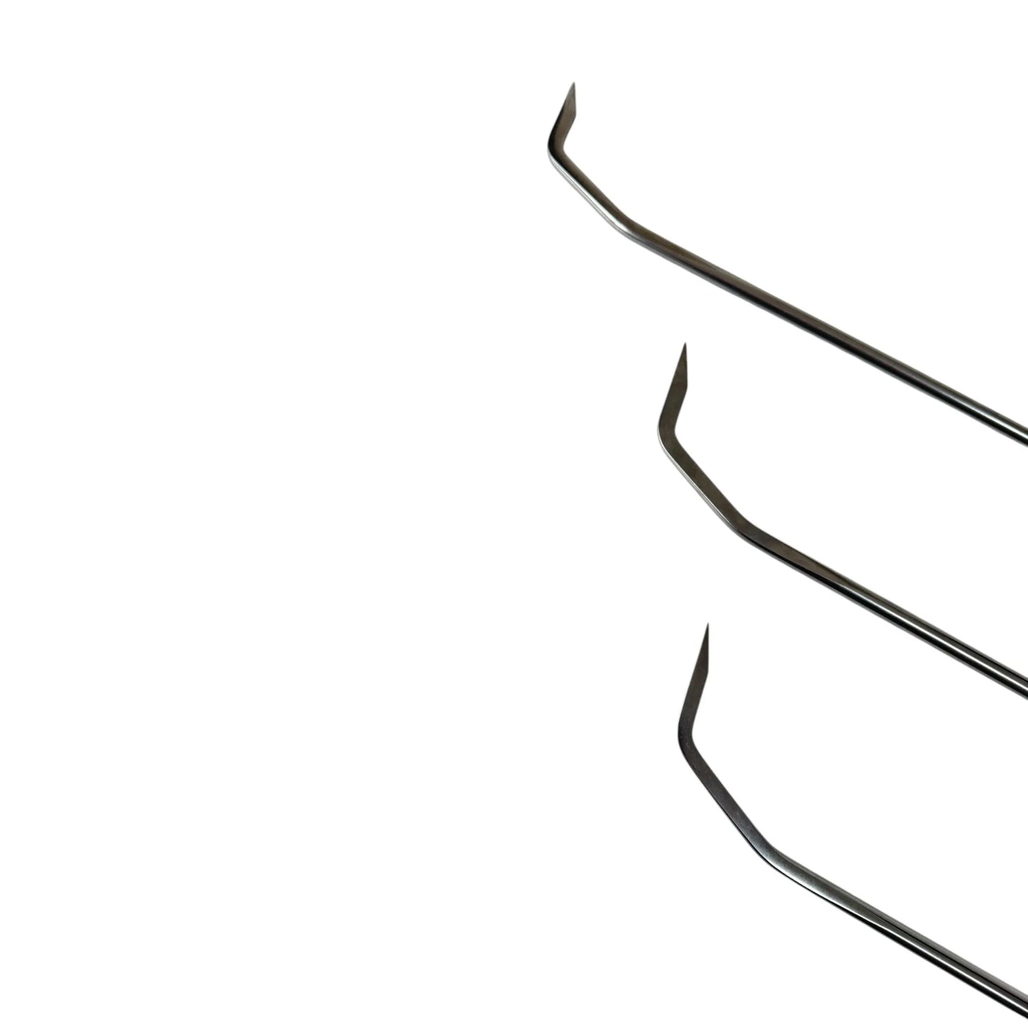 Ghent Edition Ensemble De 3 Tiges PDR Avec Manche À Cliquet (Tailles Progressives)