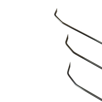 Ghent Edition Ensemble De 3 Tiges PDR Avec Manche À Cliquet (Tailles Progressives)