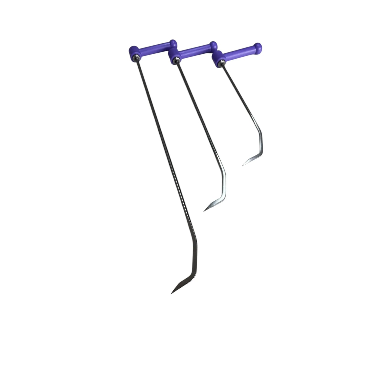 Ghent Edition Ensemble De 3 Tiges PDR Avec Manche À Cliquet (Tailles Progressives)