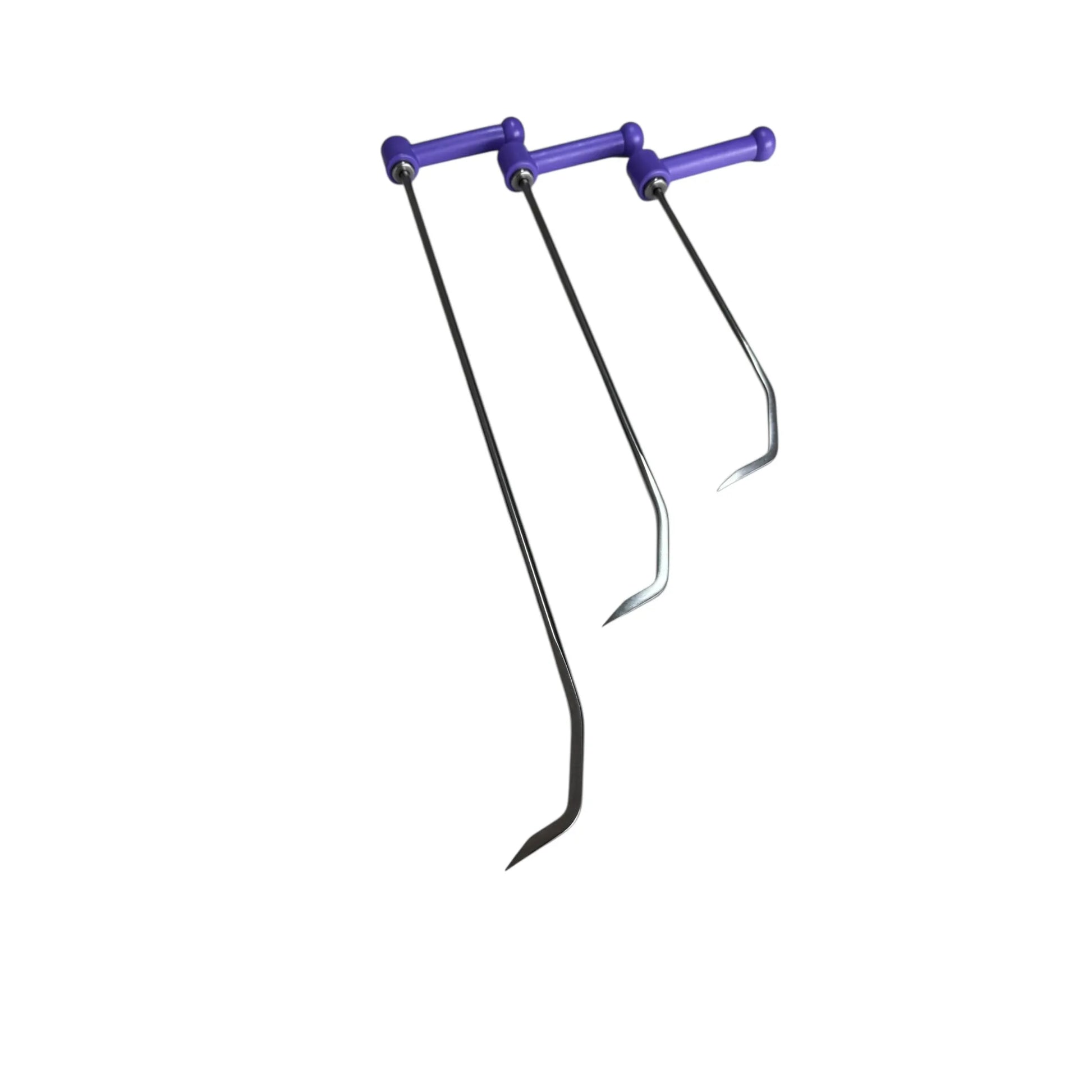 Ghent Edition Ensemble De 3 Tiges PDR Avec Manche À Cliquet (Tailles Progressives)