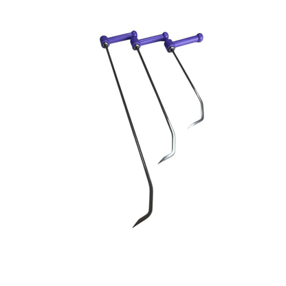 Ghent Edition Ensemble De 3 Tiges PDR Avec Manche À Cliquet (Tailles Progressives)