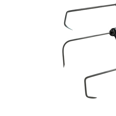 Toledo Edition Conjunto de 3 Peças de Hastes Micro PDR Rotativas 360° (5mm/6mm)