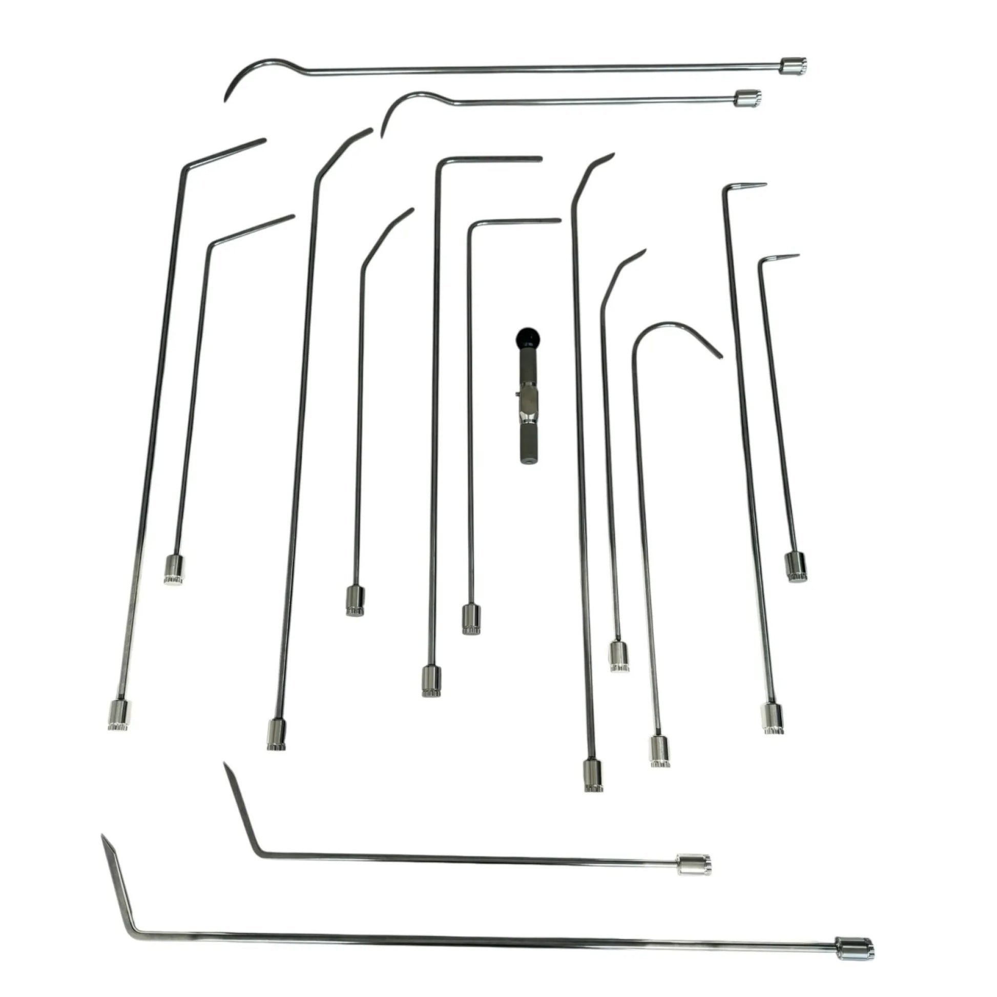 Bursa Edition Ensemble Personnalisé de 16 Tiges PDR Rotatives à 360° et Sac