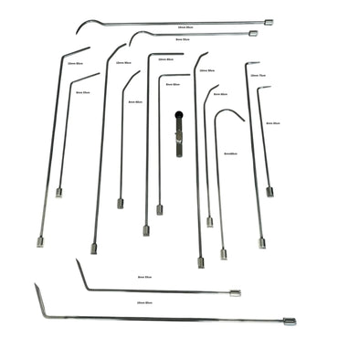 Bursa Edition 16-Piece Custom 360° Rotating PDR Rod Set & Bag