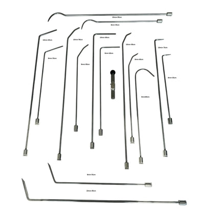 Bursa Edition Ensemble Personnalisé de 16 Tiges PDR Rotatives à 360° et Sac