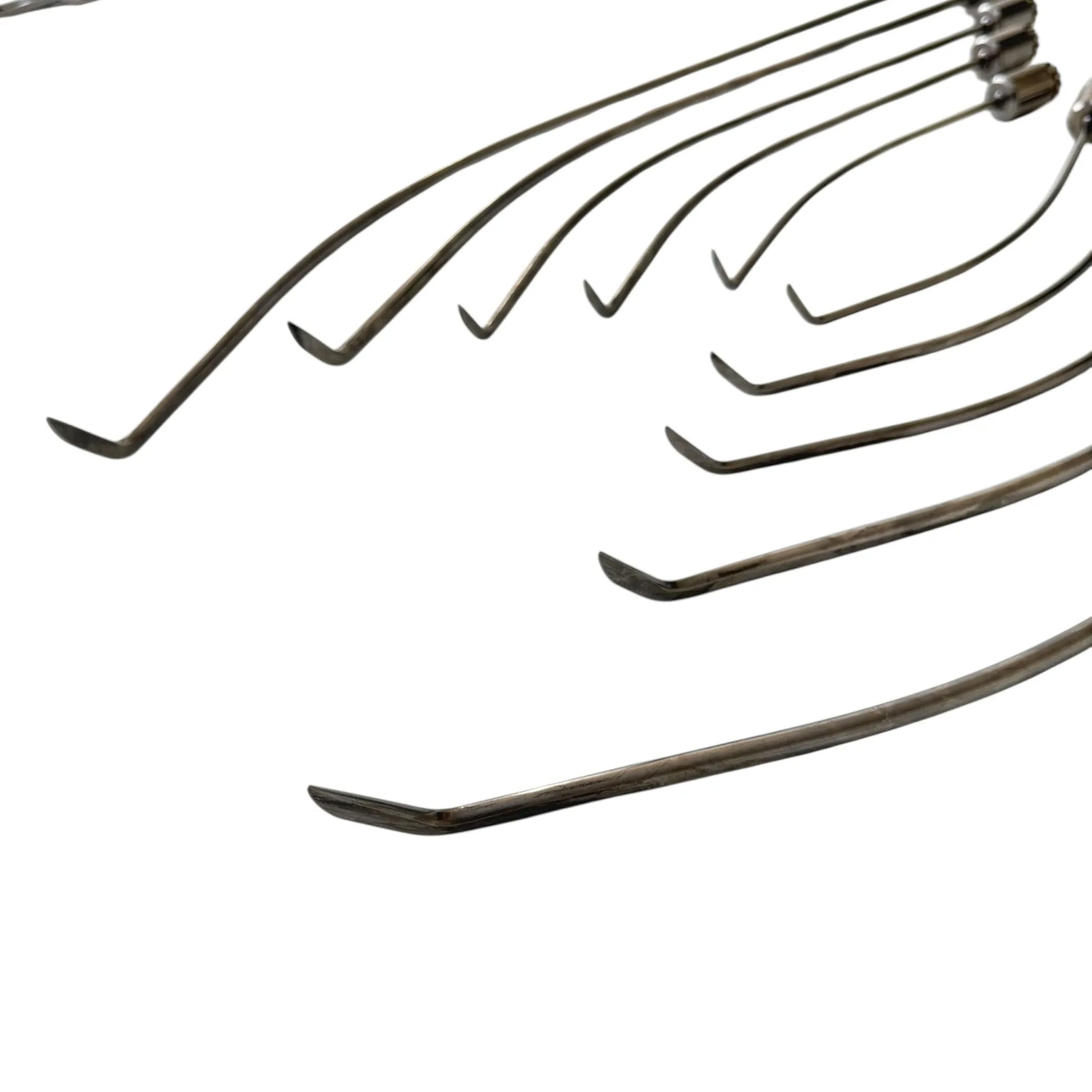 Kassel Edition Ensemble Modulaire de 10 Pièces Tiges PDR Rotatives 360°