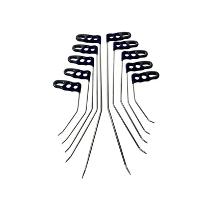 InoxPDR Kyoto Edition Paintless Dent Repair 3 Curved, Round Tip, 10 Piece Set InoxPDR