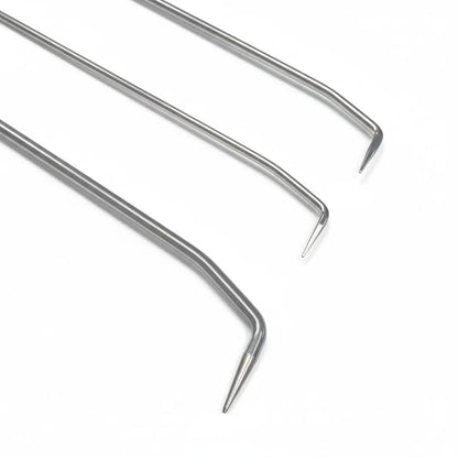 Abu Dhabi Edition Set de Varillas PDR de 3 Piezas de Doble Curva (Punta Afilada)