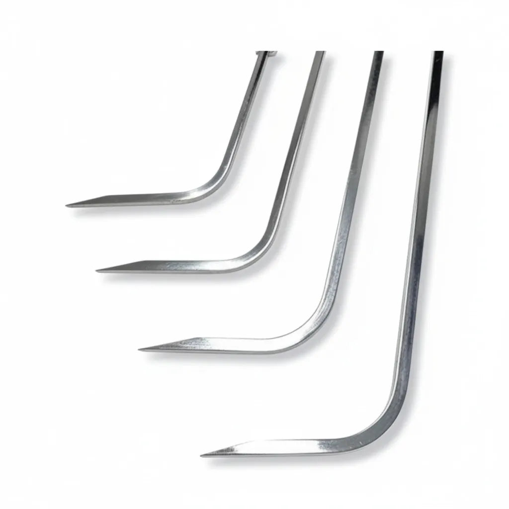 Amsterdam Edition 4-Teiliges 360°-Drehbares PDR-Rod-Set (Mit Spitzer Spitze)