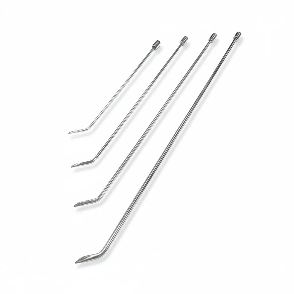 Singapore Edition Conjunto de 4 Varetas PDR Rotativas 360° (Ponta Redonda)