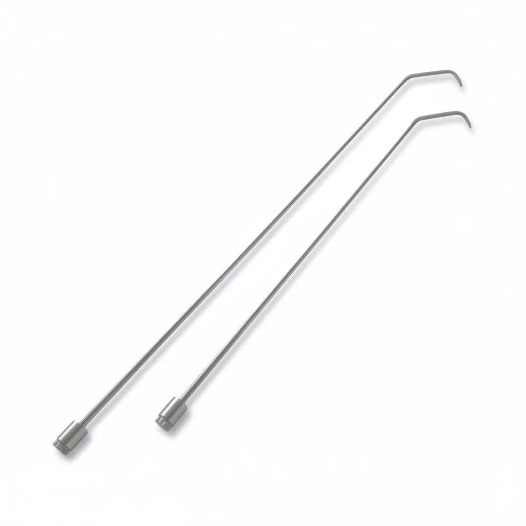 Vienna Edition 2-Teiliges 360° Drehbares Hakenmodell PDR-Set (Mit Scharfer Spitze)