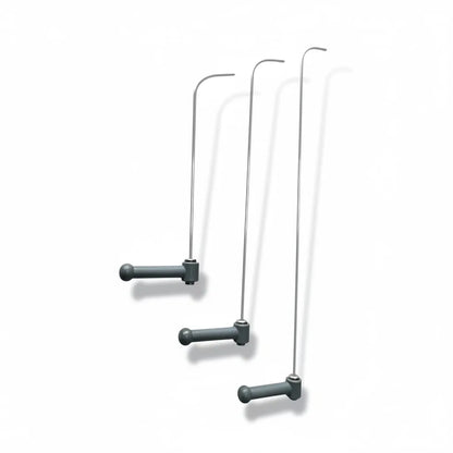Kotor Edition Conjunto de 3 piezas de varillas PDR giratorias 360° (punta redonda)