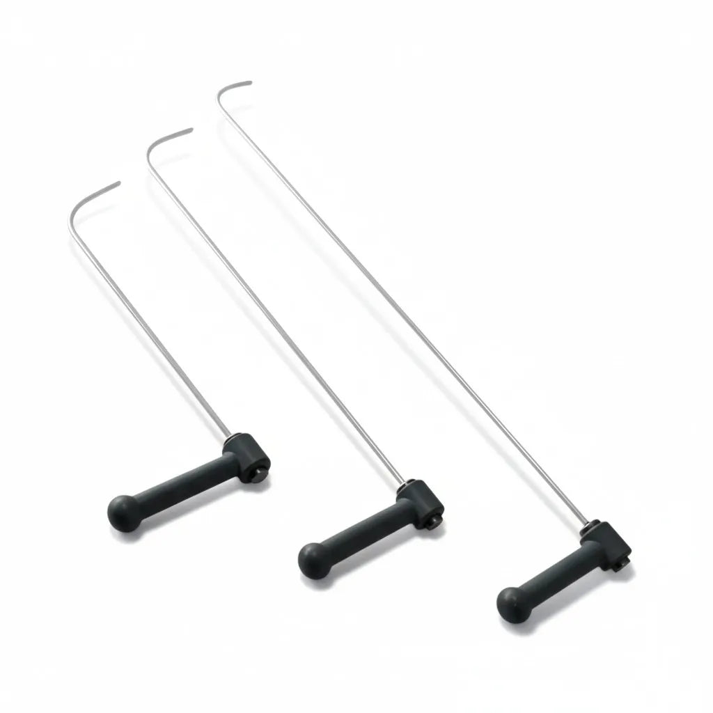 Kotor Edition Conjunto de 3 piezas de varillas PDR giratorias 360° (punta redonda)