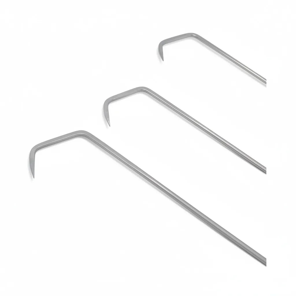 Lucca Edition Set de Varillas PDR con Mango de Carraca de 3 Piezas (Tamaños Mixtos)