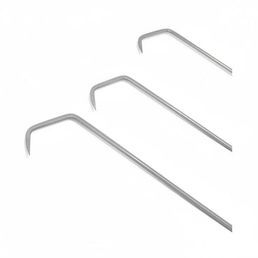 Lucca Edition Set de Varillas PDR con Mango de Carraca de 3 Piezas (Tamaños Mixtos)