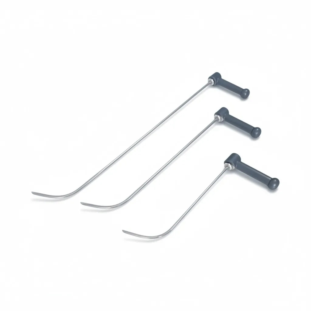 Odessa Edition Juego de Varillas PDR de 3 Piezas con Mango Ajustable (De Uso Pesado)