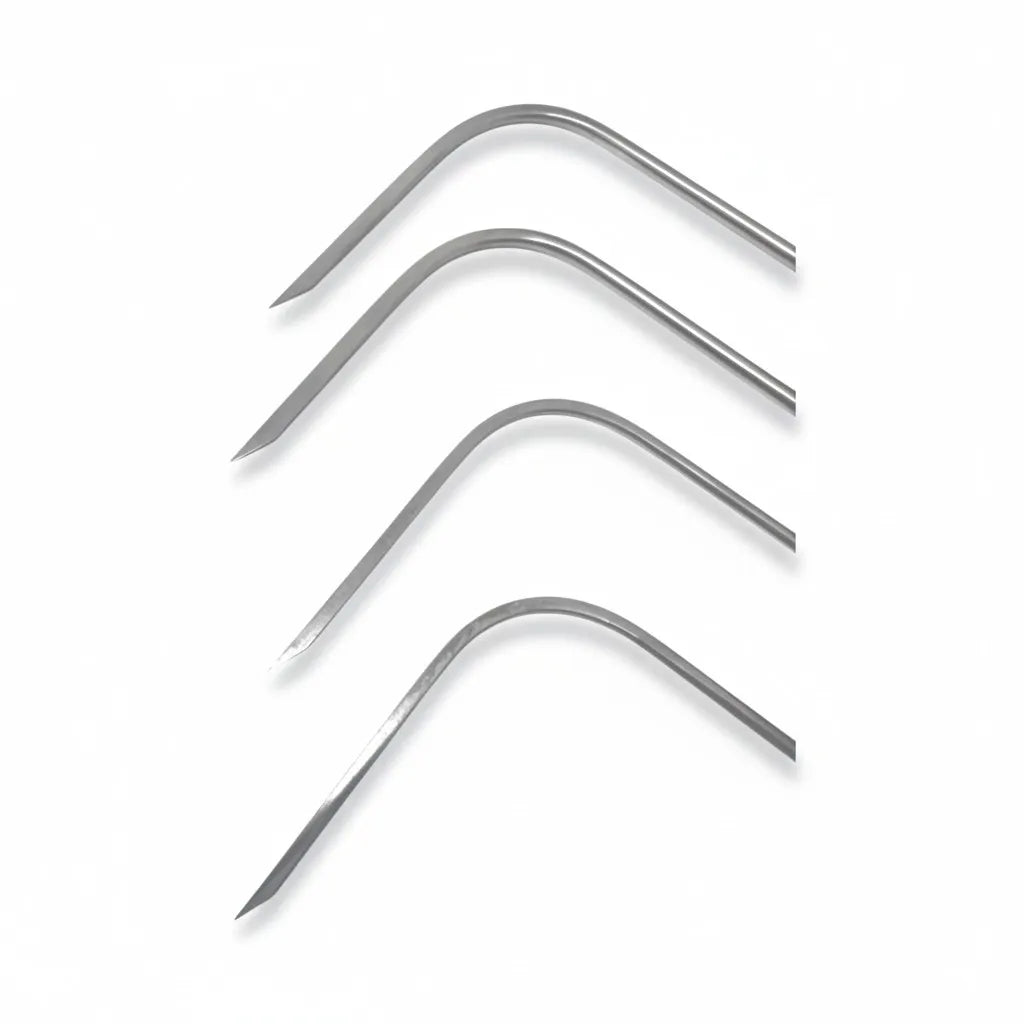 Juego De 4 Varillas PDR Con Mango De Trinquete Ronda Edition (Punta Redonda)