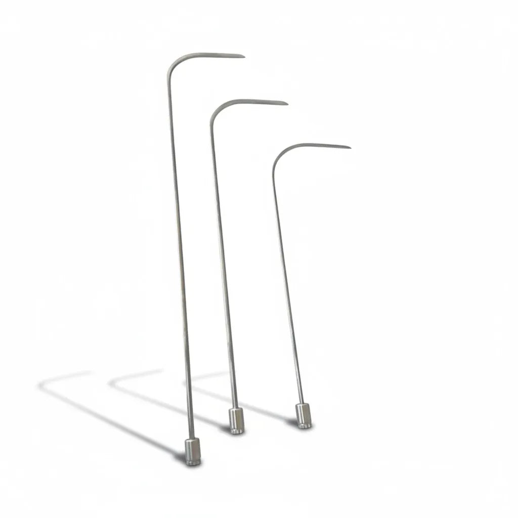 Bangkok Edition Juego de Varillas PDR de 3 Piezas Giratorias 360° (Punta Afilada)