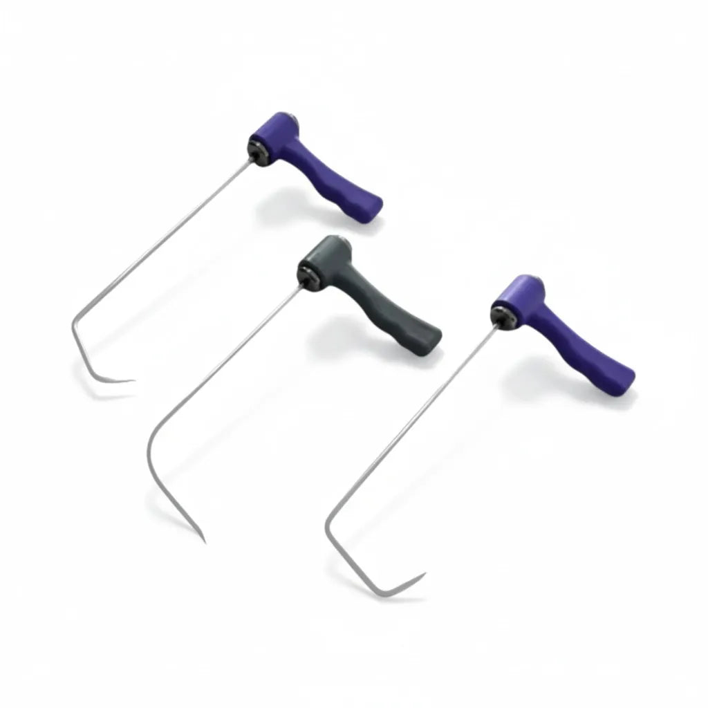 Toledo Edition Juego De 3 Piezas Juego De Varillas Micro PDR Giratorias 360° (5mm/6mm)