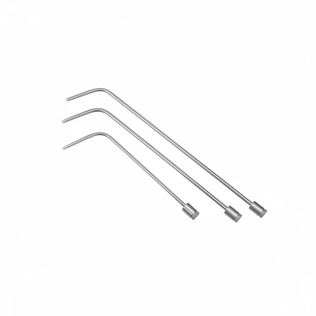 Berlin Edition 3-teiliger 360° Drehbarer PDR-Stangensatz (Runde Spitze)