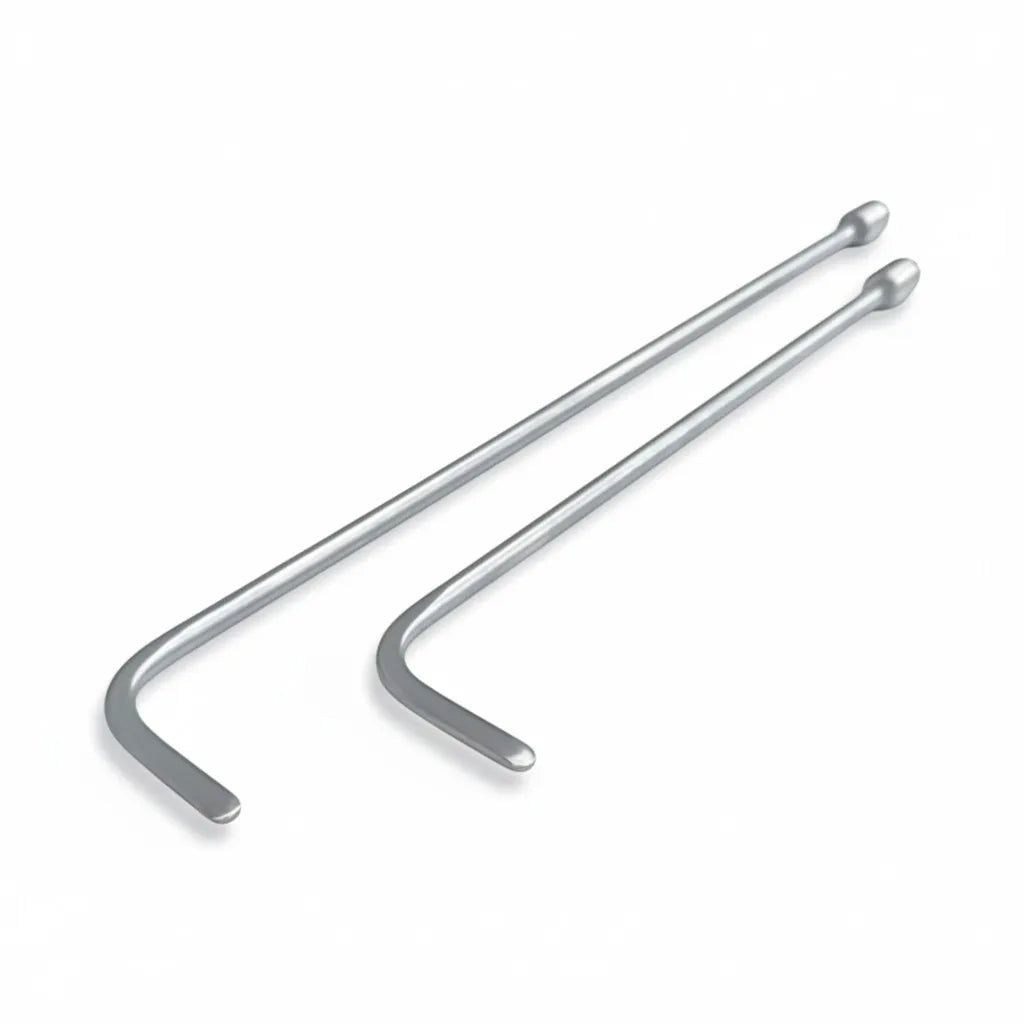 Erbora Edition 2-Częściowy Zestaw Obrotowych Prętów PDR 360° (Okrągła Końcówka)