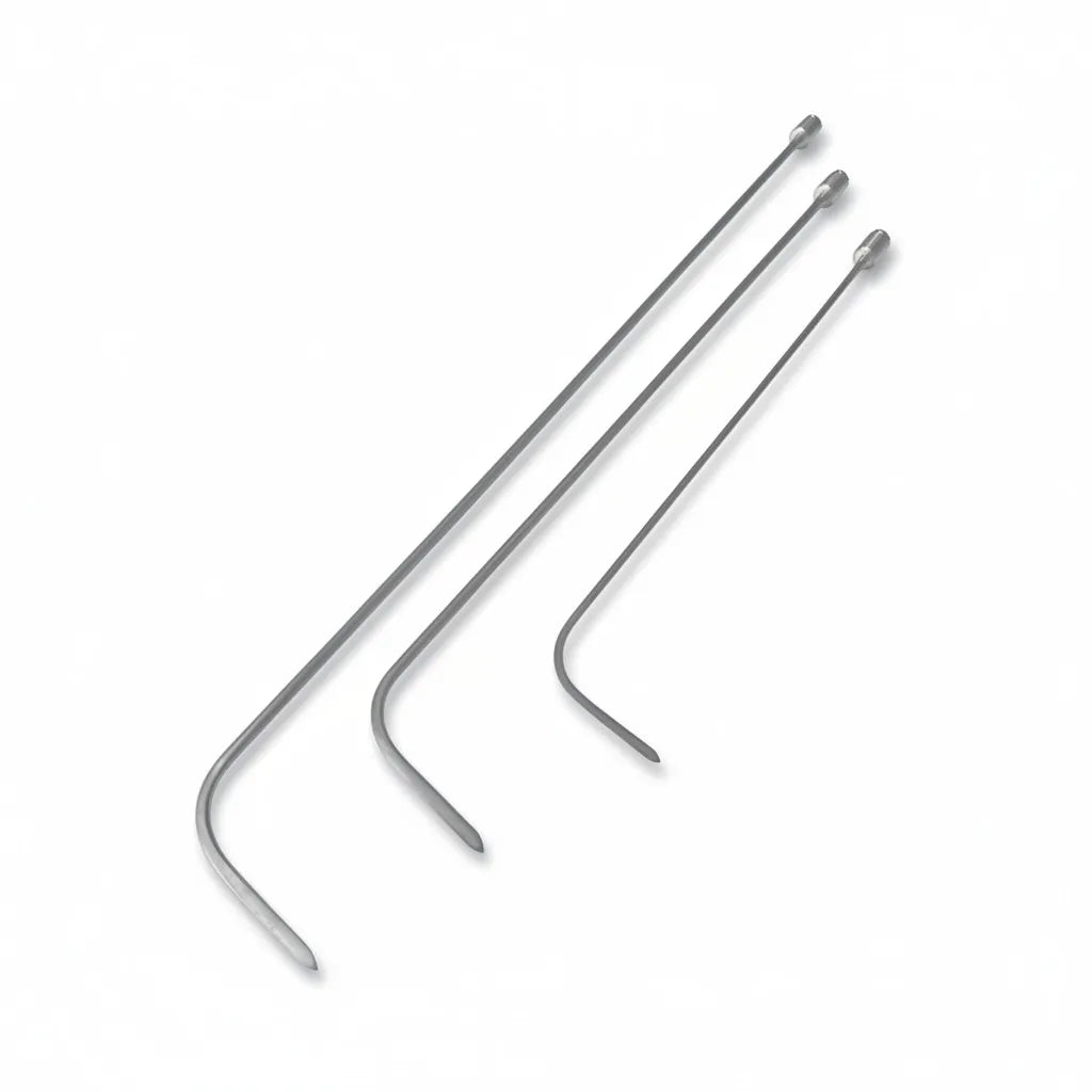 Lisbon Edition Conjunto de 3 Hastes PDR Rotativas 360° (Ponta Afiada)