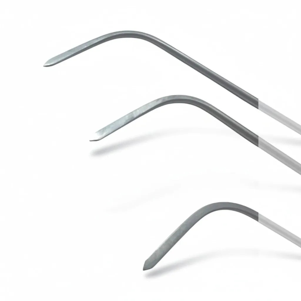 Lisbon Edition Conjunto de 3 Hastes PDR Rotativas 360° (Ponta Afiada)