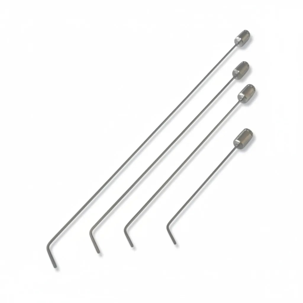 London Edition 4-teiliges 360°-drehbares PDR-Stangenset (Agile 5mm-Profil)