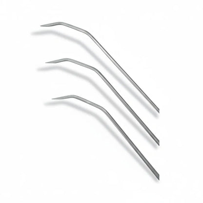 Milano Edition Conjunto de 3 Hastes Rotativas PDR 360° (Ponta Afiada)