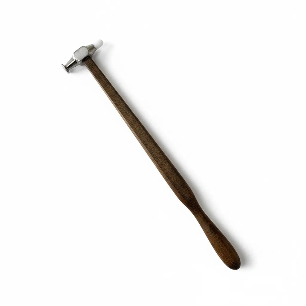 PDR Conjunto De 2 Peças De Martelos Knockdown Em Aço Inoxidável (Cabo De Madeira)