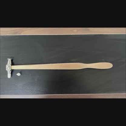 PDR Jeu de 2 Marteaux Démontables en Acier Inoxydable (Manche en Bois)