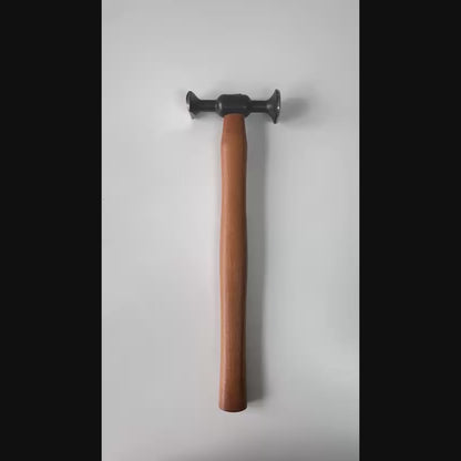 PDR INOX Model 12 Wooden Handle Steel Dent Repair Hammer