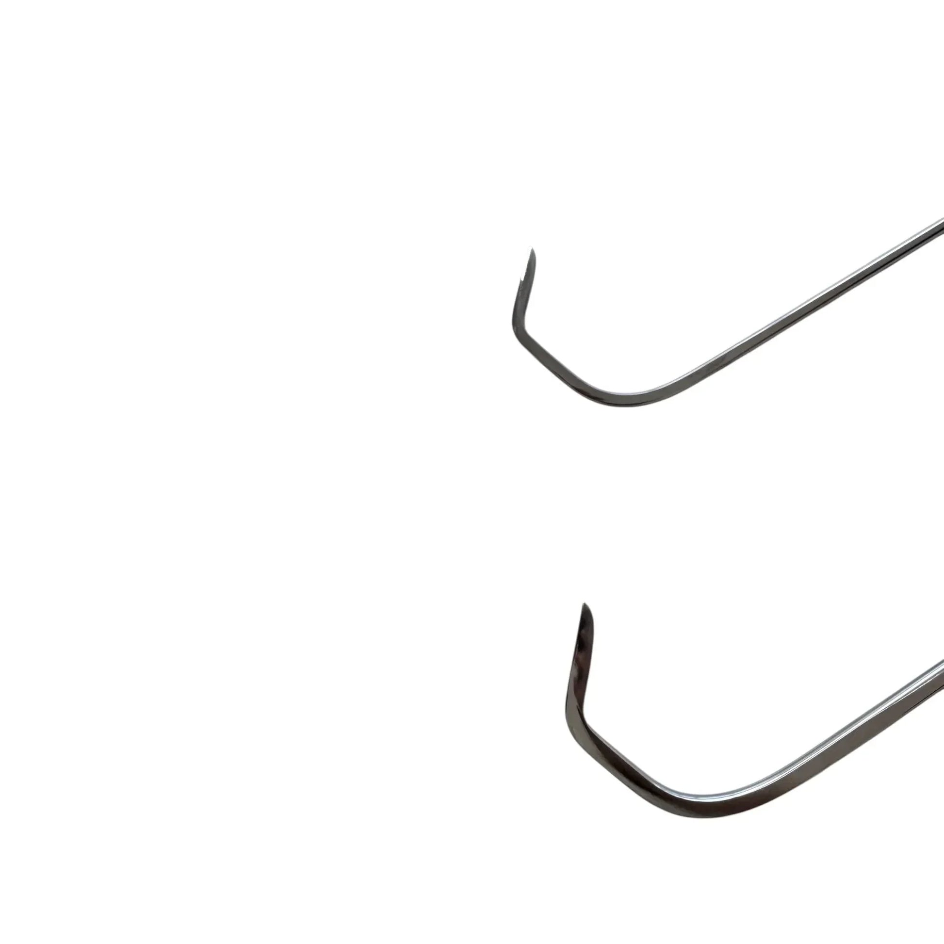 Rynova Edition 2-Piece U-Bend Sharp Tip Steel PDR Tools – Paintless Dent Repair Rods InoxPDR