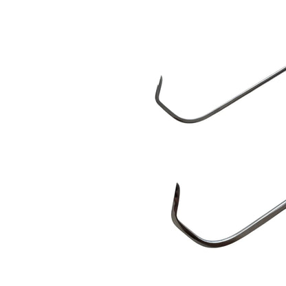 Rynova Edition 2-Piece U-Bend Sharp Tip Steel PDR Tools – Paintless Dent Repair Rods InoxPDR