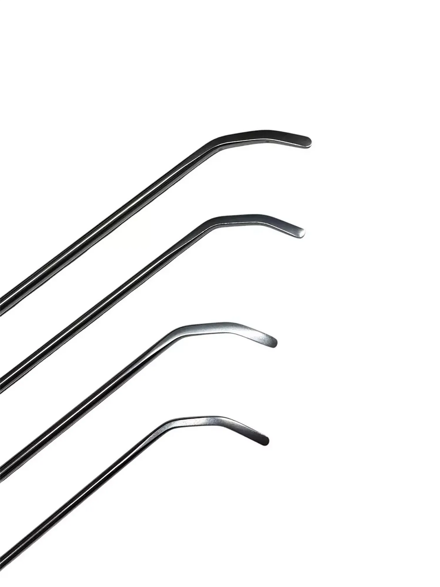 Seoul Edition 4-delig 360° Draaiend Dubbelgebogen PDR-set (Ronde Punt)