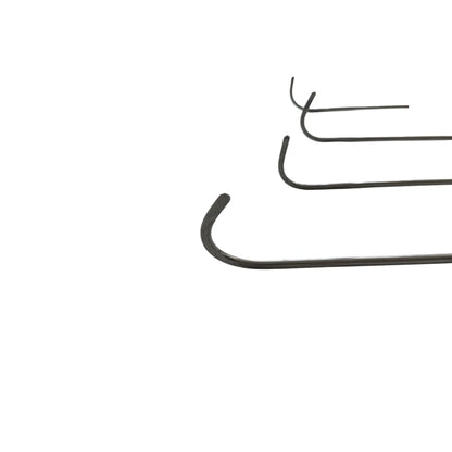 Vorlis Edition — Ensemble de 4 tiges PDR à pli court (embout rond mini)