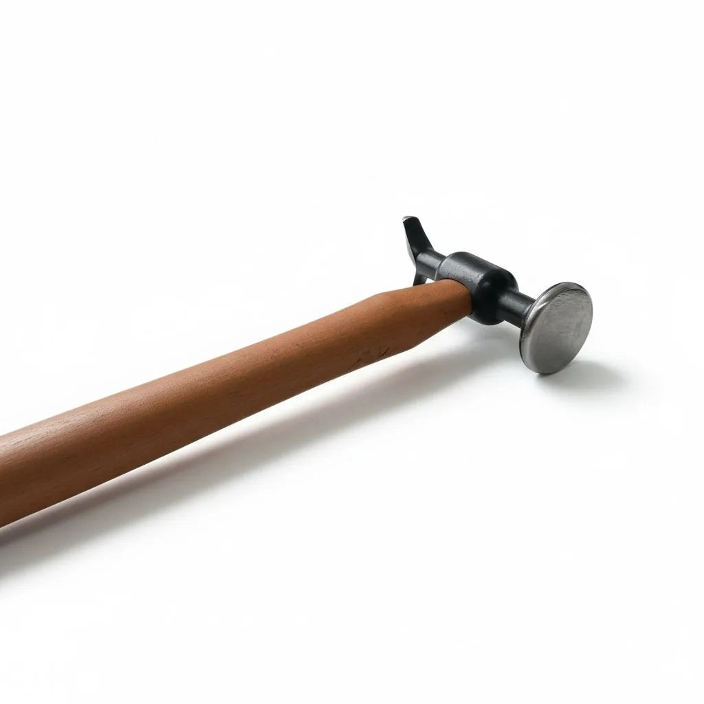 PDR INOX Model 5 Wooden Handle Steel Finishing Hammer