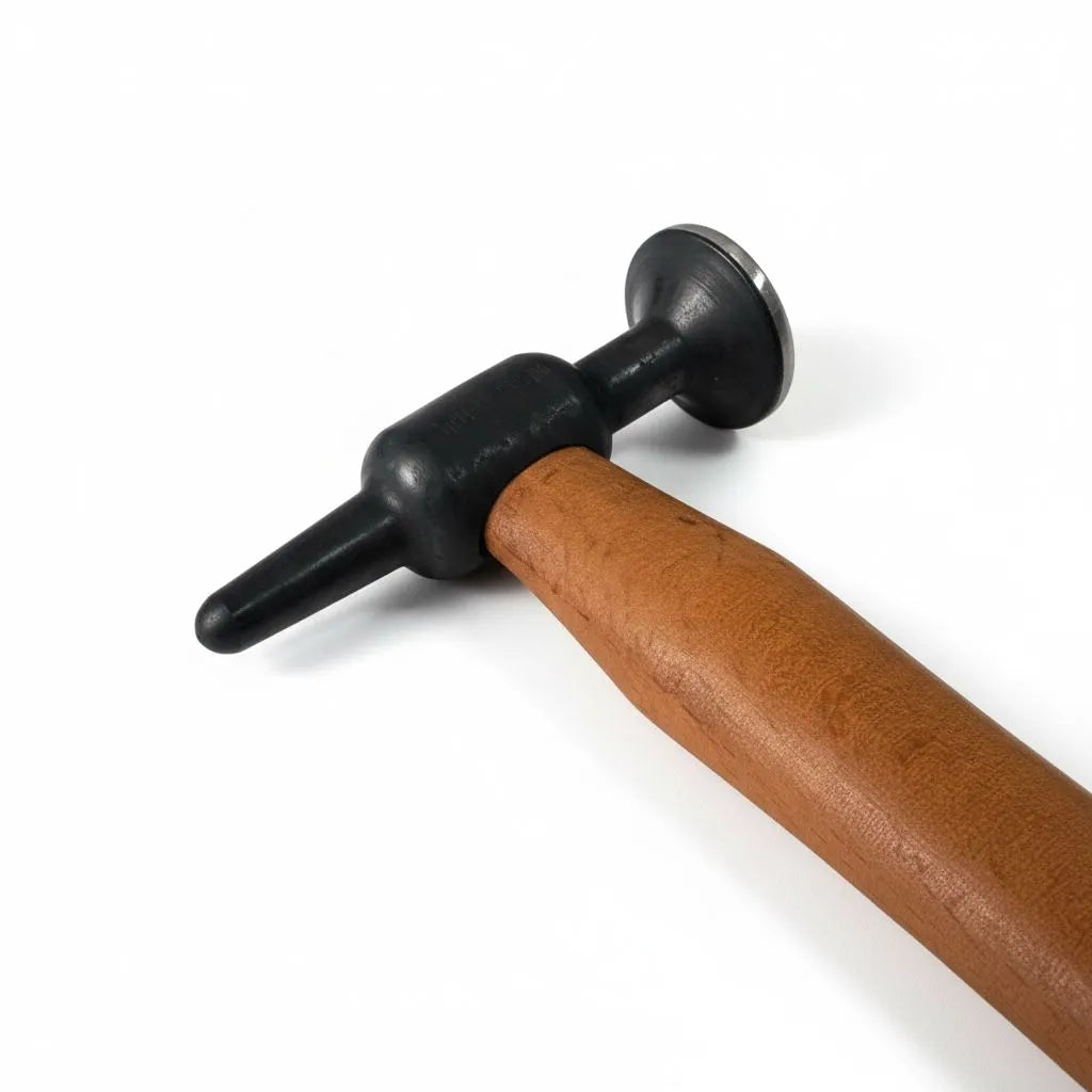 PDR INOX Model 6 Steel Blending Hammer (Wooden Handle)